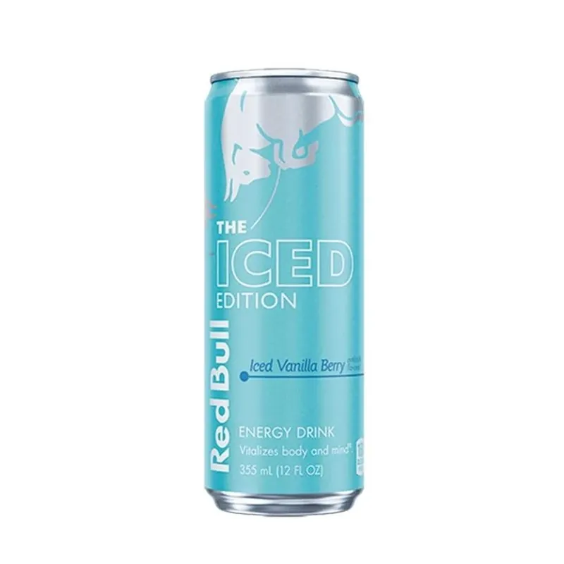 Red Bull Iced Vanilla Berry Energy Drink – 12 oz Can (24‑Pack)