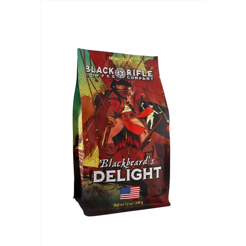 Black Rifle Coffee Company Blackbeard‘s Delight Dark Roast Ground Coffee 1 Pk