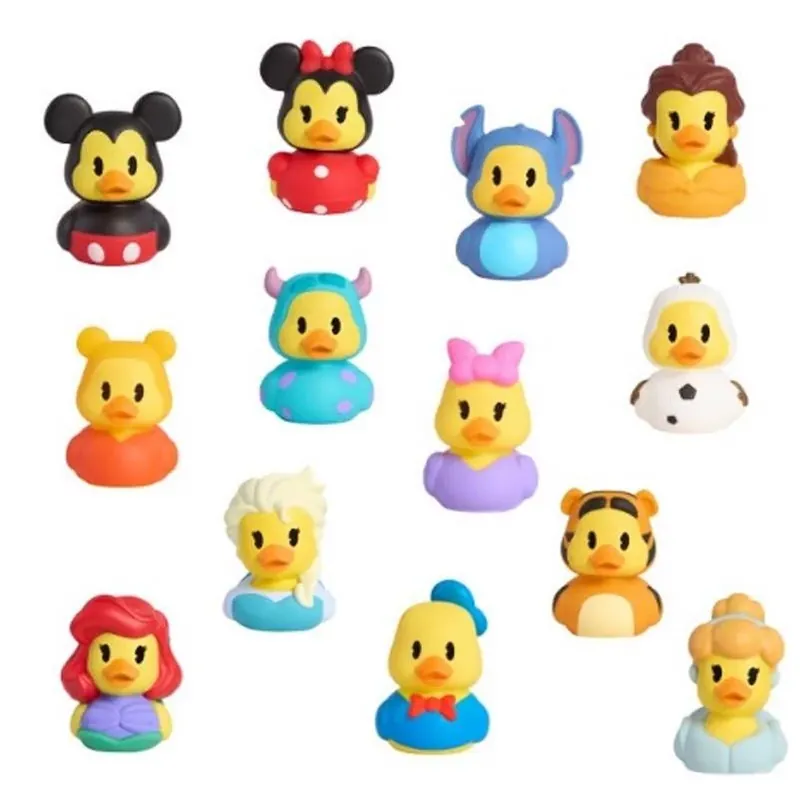 Disney Rubber Small Duck Toy – Assorted Colors For Toddlers