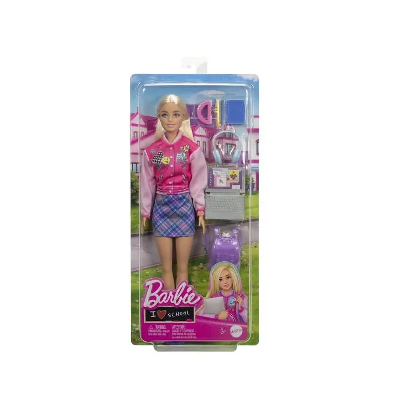 Barbie Back‑to‑School Play Doll – Bright Multicolor Outfit For Kids 3+