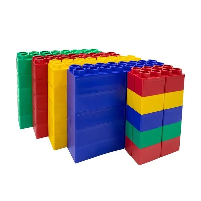 Biggo Jumbo 50‑Piece Assorted Building Block Learner Set