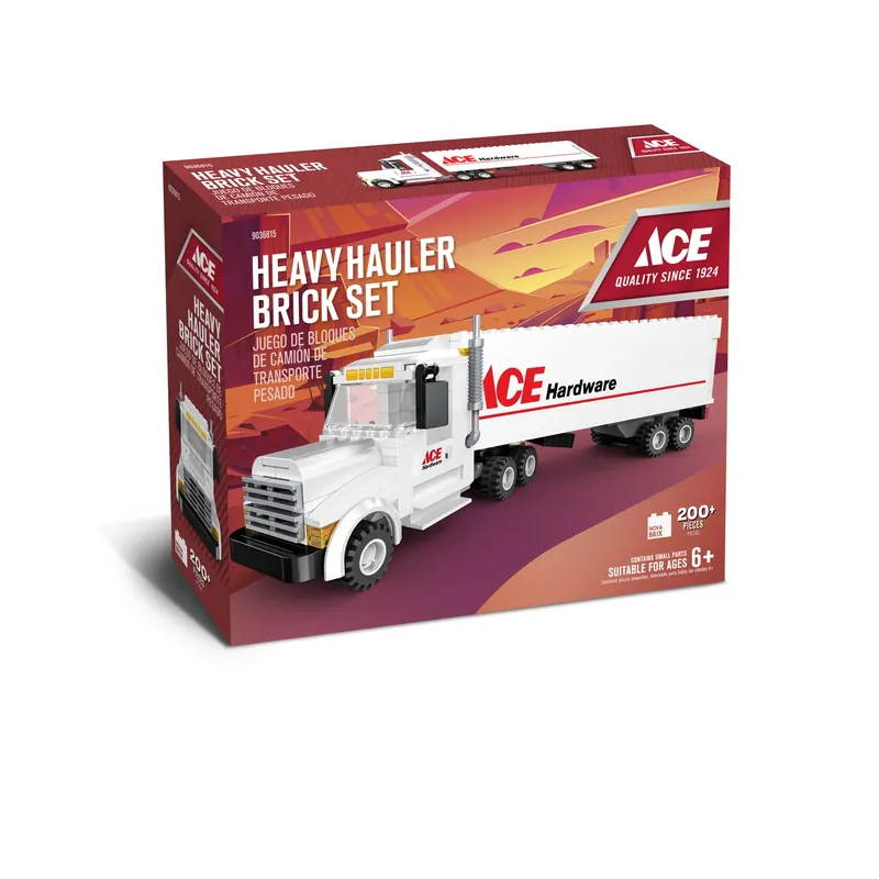 Heavy Hauler Block Truck With Detachable Trailer And Realistic Details