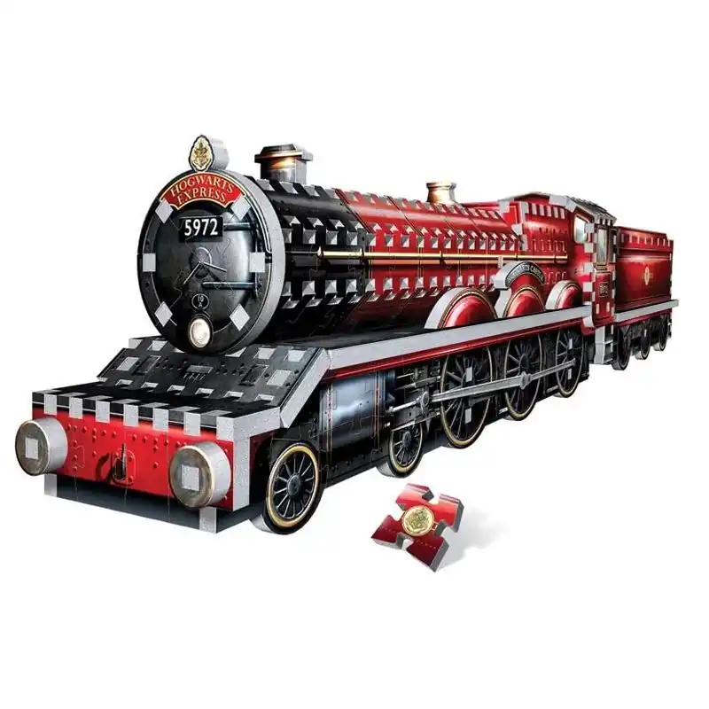Wrebbit3D Hogwarts Express 3D Puzzle – 460‑Piece Multicolor Set