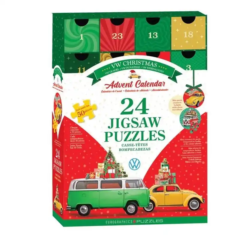 Eurographics VW Christmas Advent Calendar Puzzle – 1200 Pieces