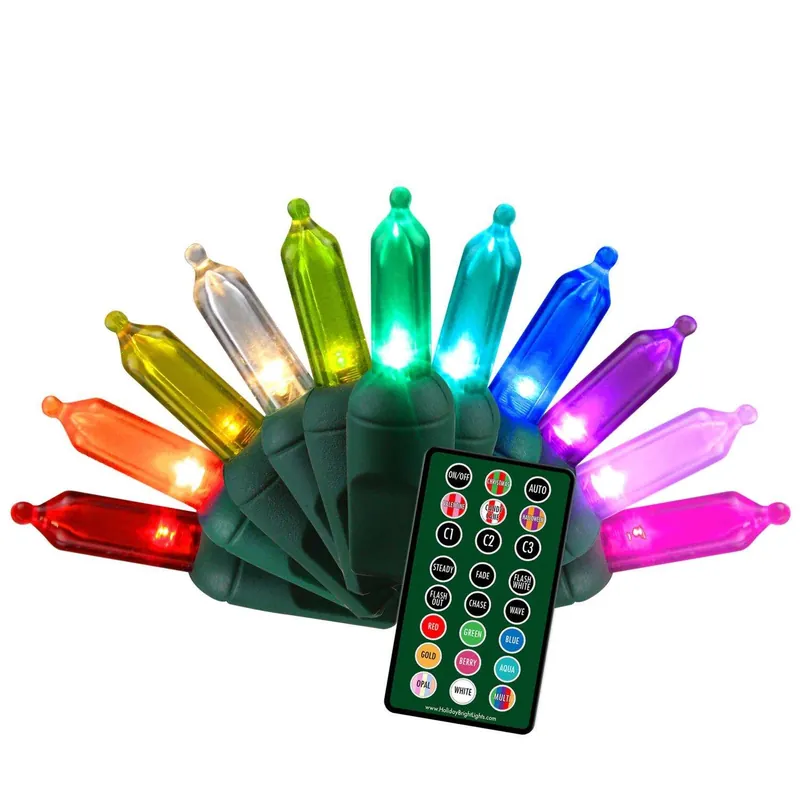 Platinum Led T5 Multicolored 50 Count String Christmas Lights 25 Feet