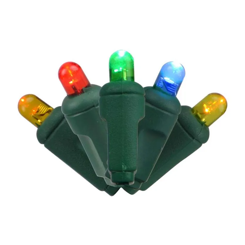 Platinum Led Mini Multicolored 50 Count String Christmas Lights 25 Feet