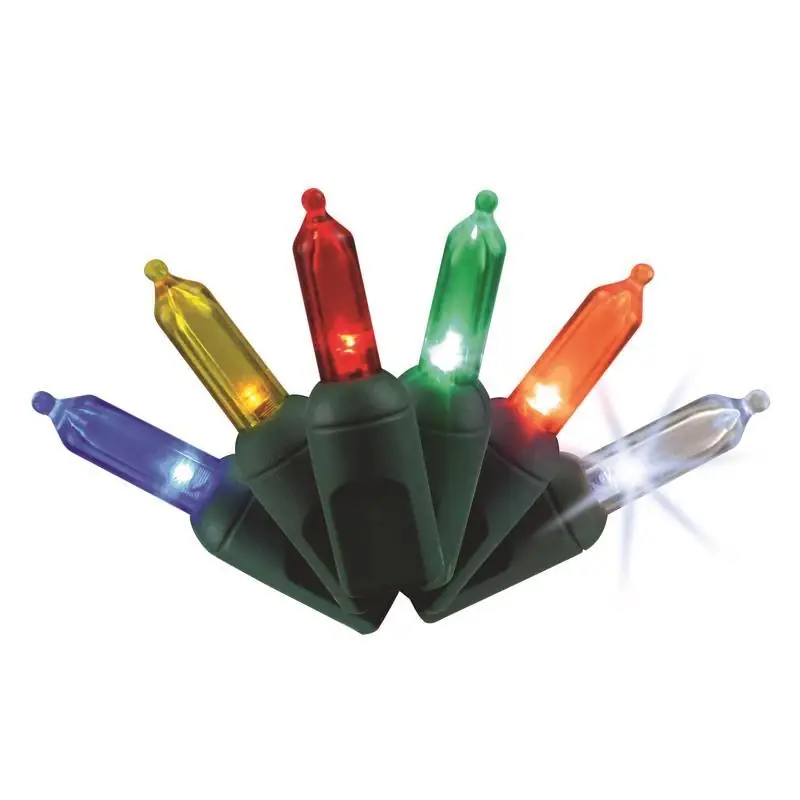 Platinum Led T5 Multicolored 50 Count String Christmas Lights 25 Feet