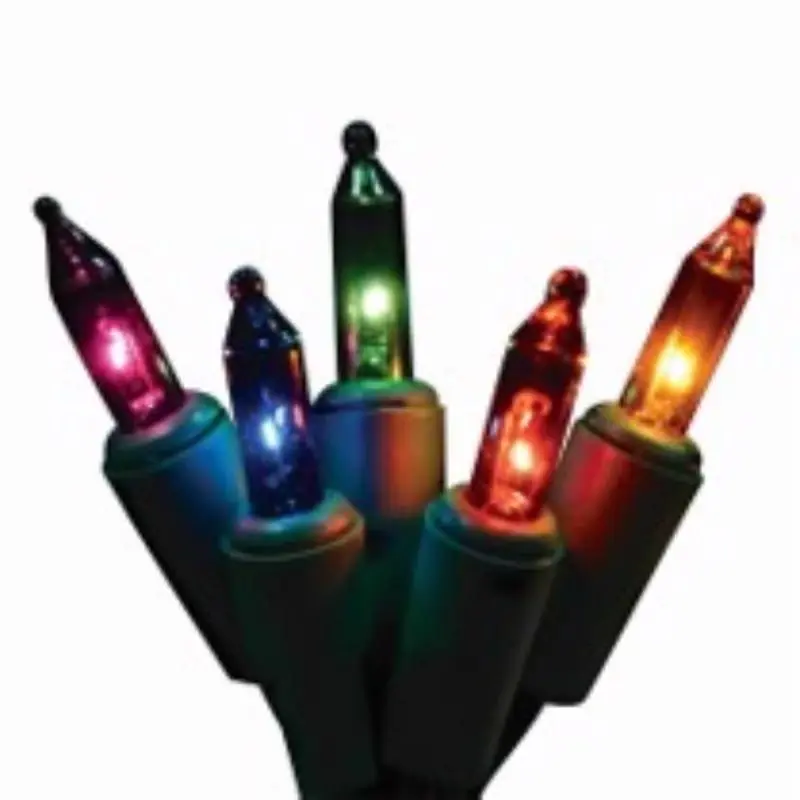 Celebrations LED T5 Multicolored/Warm White 50 Ct String Christmas Lights 24.5 Ft.