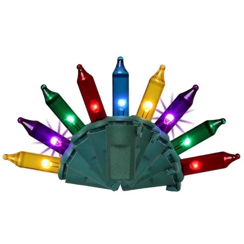 Celebrations Classic LED T5 Multicolored 100 Ct String Christmas Lights 24.75 Ft.