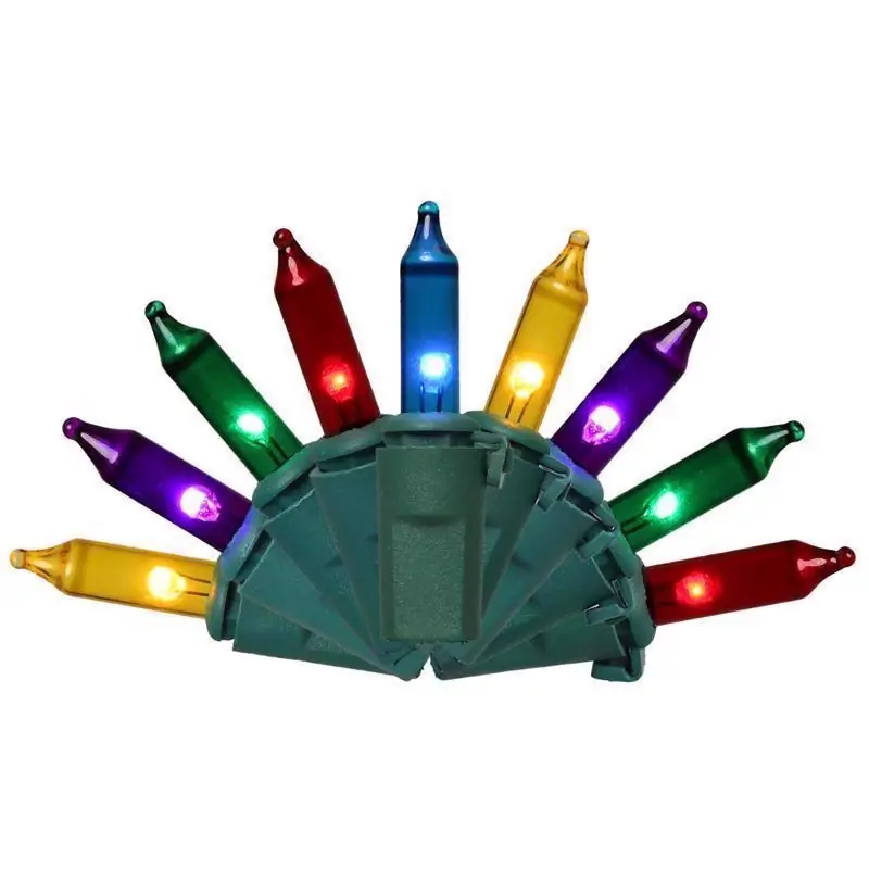 Celebrations Classic LED T5 Multicolored 300 Ct String Christmas Lights 74.5 Ft.