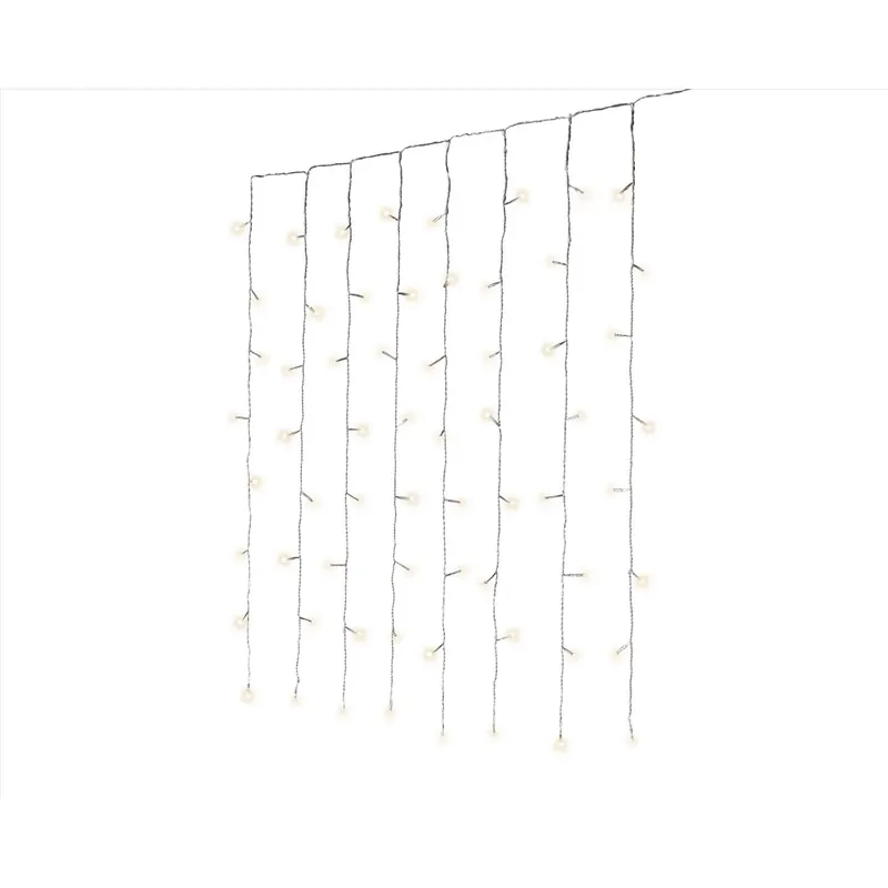 Celebrations Gold LED Rice Clear/Warm White 200 Ct Novelty Christmas Lights 5.5 Ft.