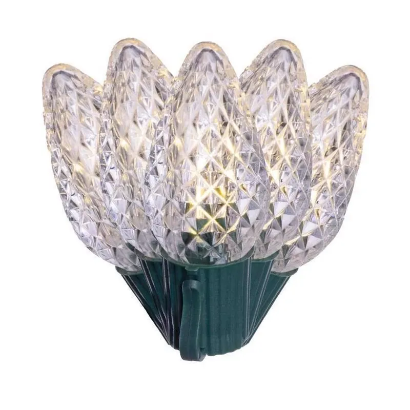 Celebrations Classic 75‑LED C9 Warm White LED String – 49 ft Plug‑In