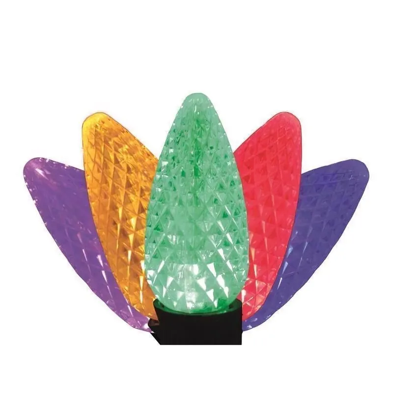 Celebrations Classic 75‑LED Multicolor C9 Christmas Light String – 49 ft Plug‑In