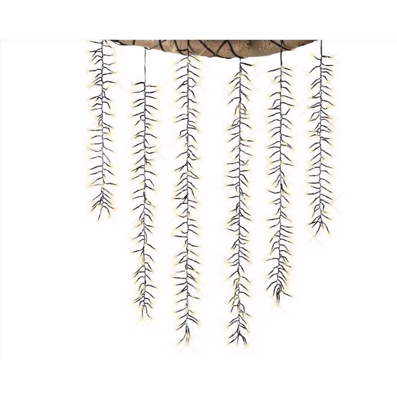 Celebrations Gold LED Rice Clear/Warm White 480 Ct Novelty Christmas Lights 7 Ft.