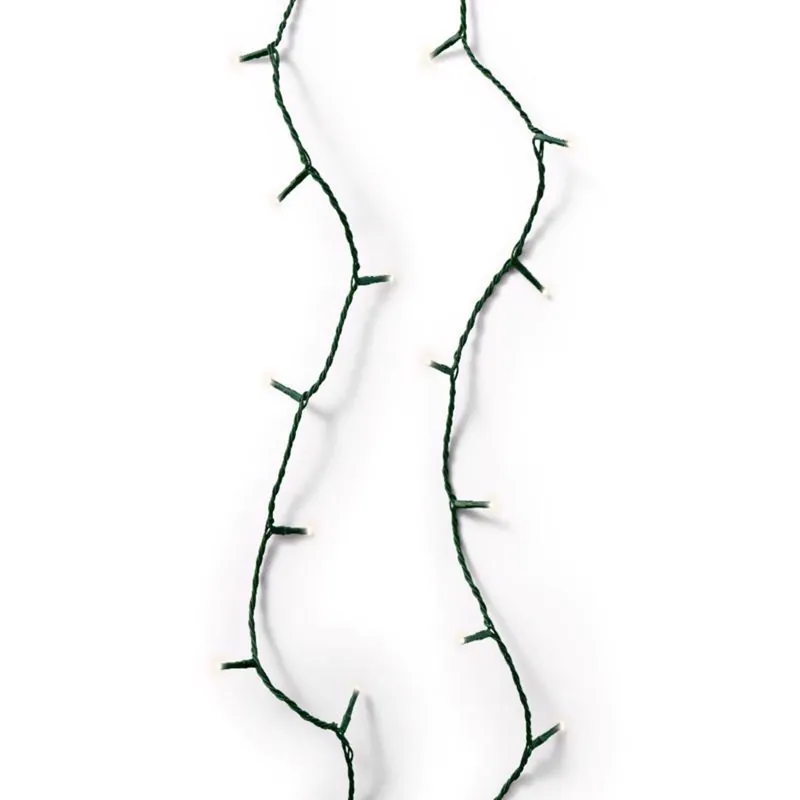 Celebrations Gold LED Clear/Warm White 250 Ct Christmas Lights 61.35 Ft.