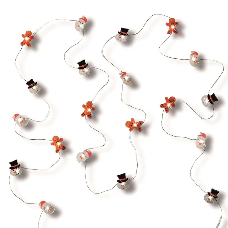 Celebrations LED Micro Dot/Fairy Clear/Warm White 20 Ct Novelty Christmas Lights 6.2 Ft.