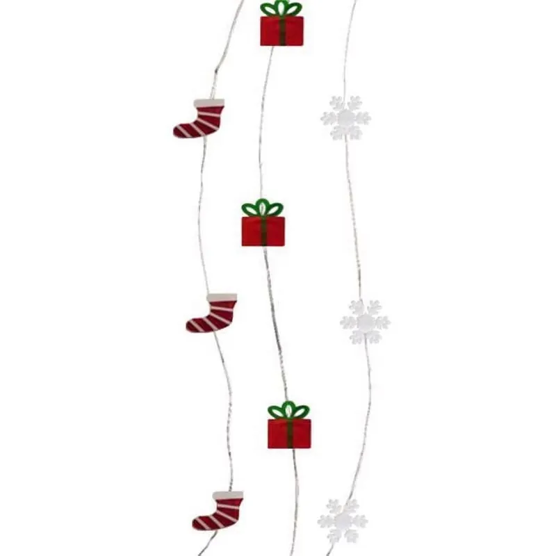 Celebrations LED Micro Dot/Fairy Clear/Warm White 20 Ct Novelty Christmas Lights 6.2 Ft.