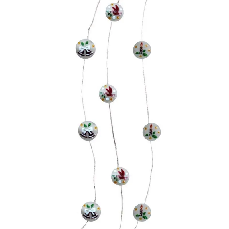 Celebrations LED Micro Dot/Fairy Clear/Warm White 20 Ct Novelty Christmas Lights 6.2 Ft.