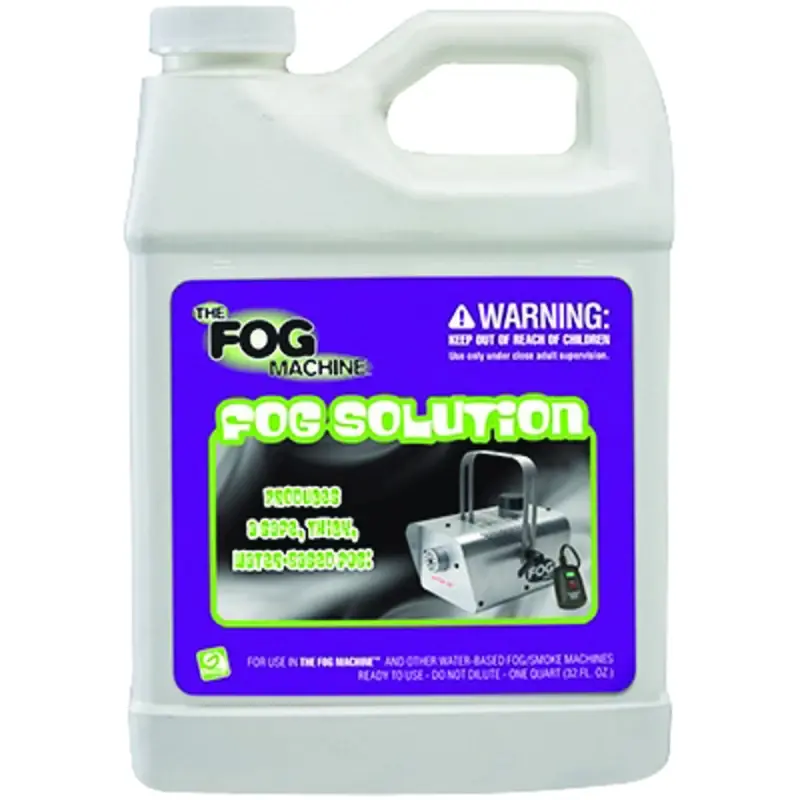 Liquid Fog Halloween Decoration - 1 Quart Water-based Fog Solution