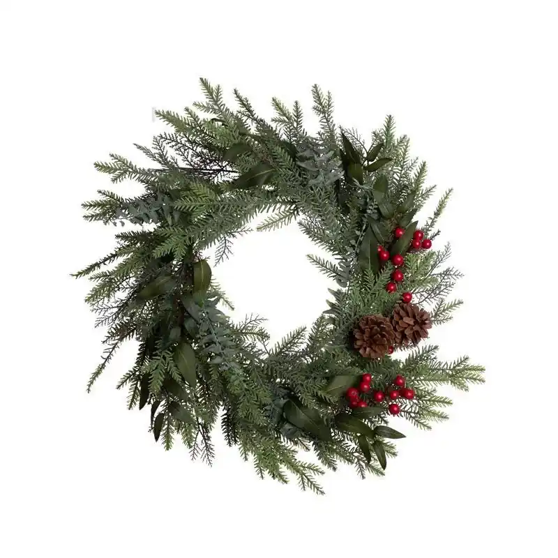 Celebrations 24 Inch Diameter Thinner Everyday Unlit Wreath