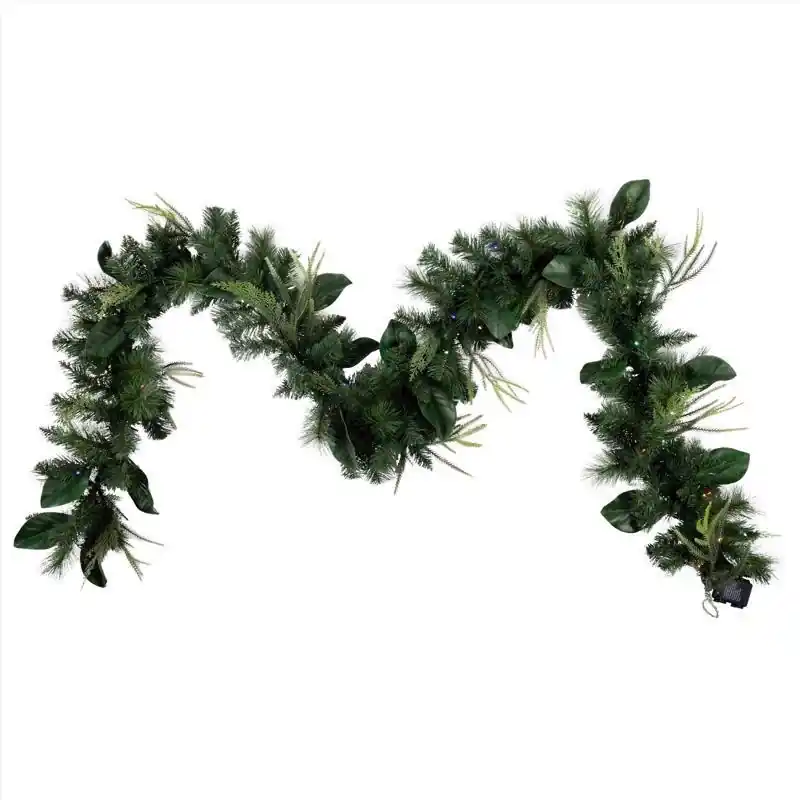 Celebrations 12 Inch Diameter X 9 Foot Length Led Prelit Garland