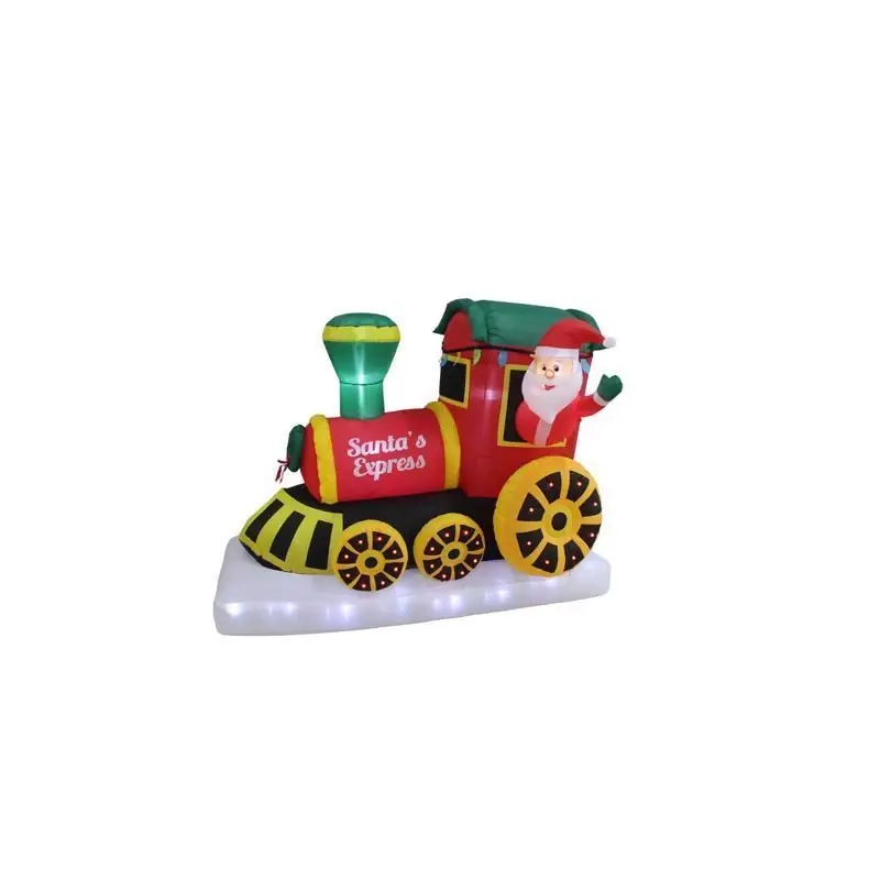 A Holiday Company Led Santa‘s Express Train 11 Ft Inflatable