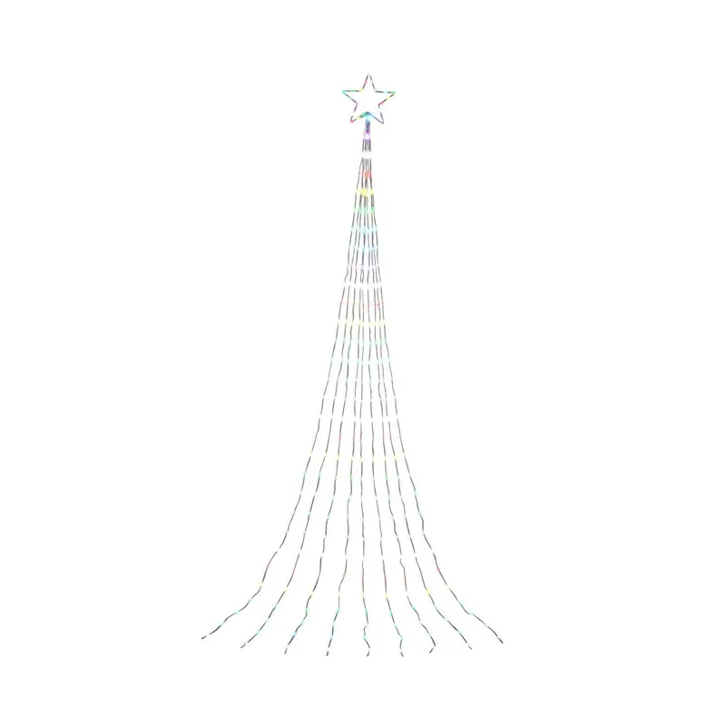 Led Multi Rgb Shooting Star 12 Ft. Yard Decor With Remote Control