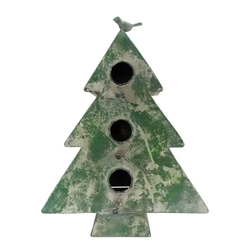 Alpine Tree Birdhouse Hanging Decor, 18.8 X 14.55 X 25.7 Inches