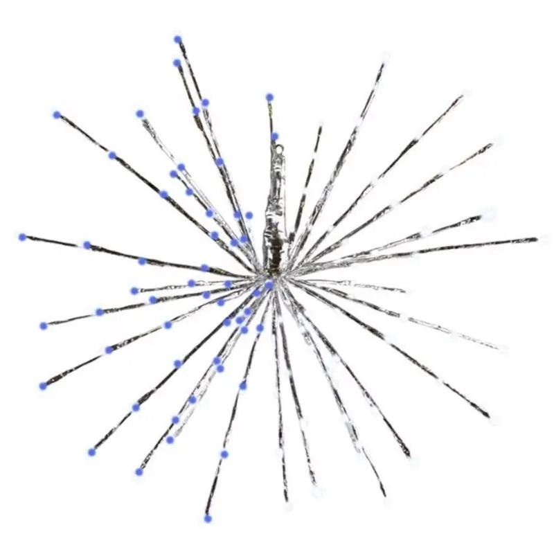 Celebrations 16‑Inch Blue & White 3‑in‑1 Radiant Blast Pathway Light