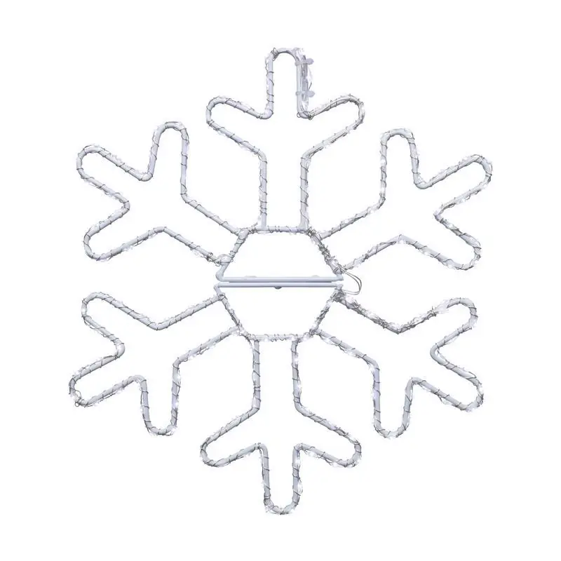 Celebrations Led Pure White Snowflake 12 Inch Hanging Decor Ul Listed