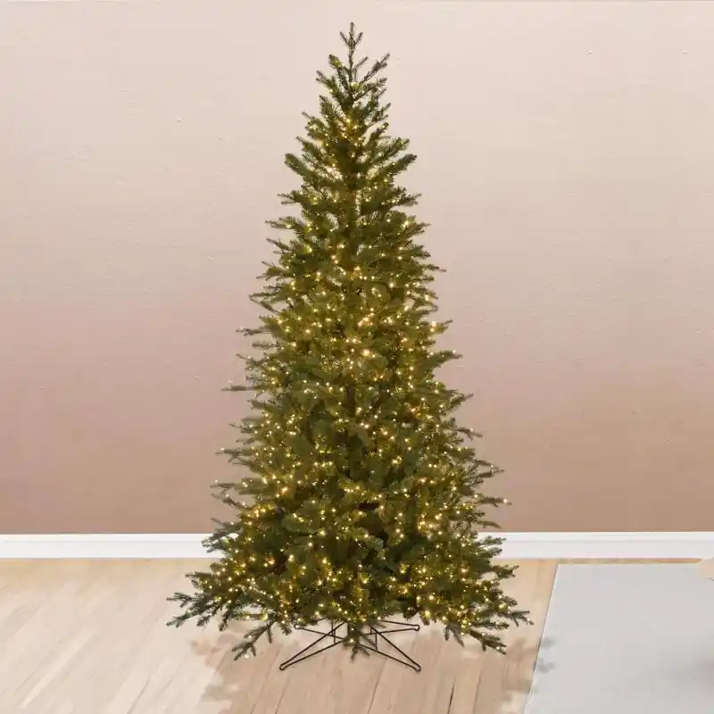 Holiday Bright Lights 1-2 Tree 7 Ft. Full LED 400 Ct Winchester Pine Color Changing Christmas Tree