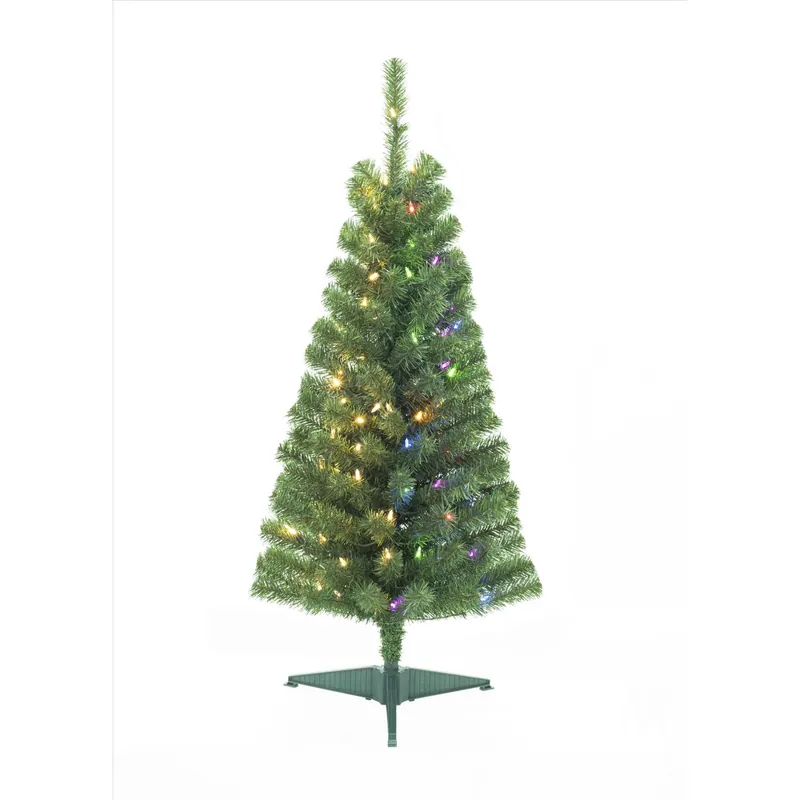 4 Ft. Full Led Color Changing Christmas Tree With 70 Lights