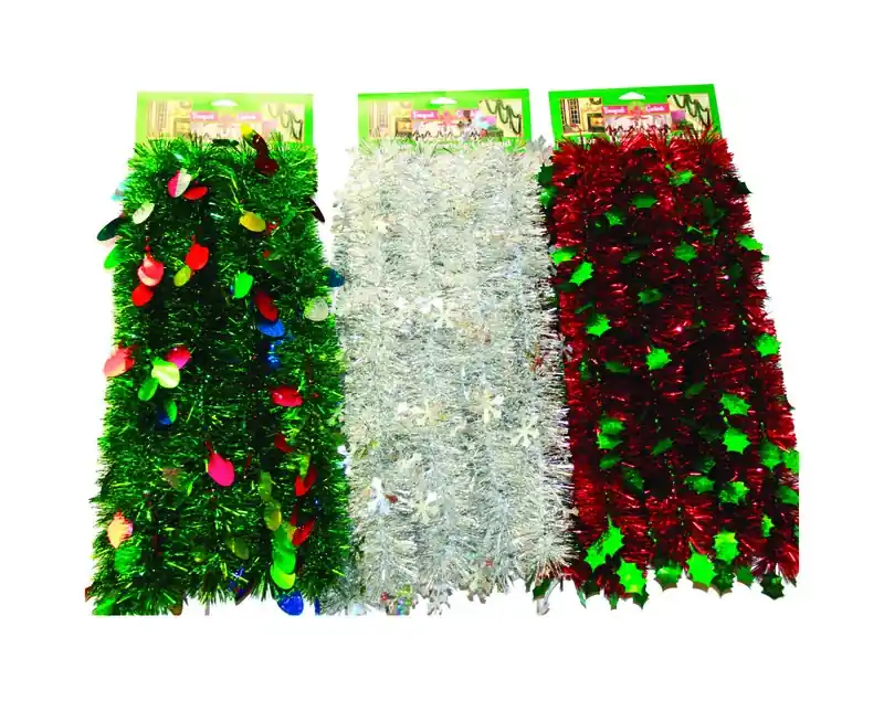 FC Young Multicolored Assorted Garland Hanging Decor 8 In.