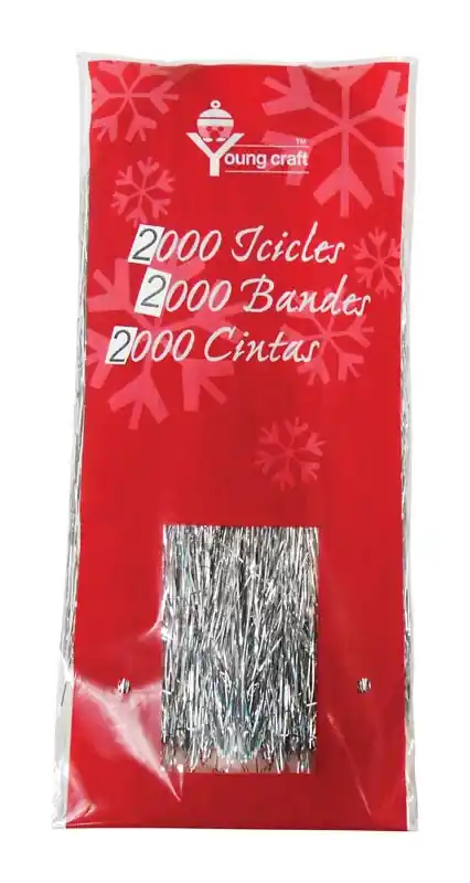 FC Young Silver Icicles 10 In.