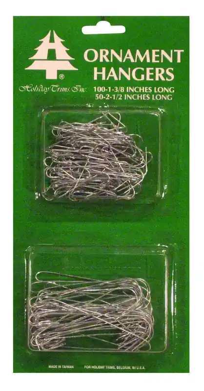 Holiday Trims Ornament Hooks 150 Pk
