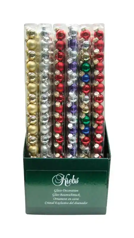 Christmas By Krebs Assorted Ball Tube Ornament