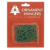 Durable Ornament Hooks For Holiday Decorations - 100 Count