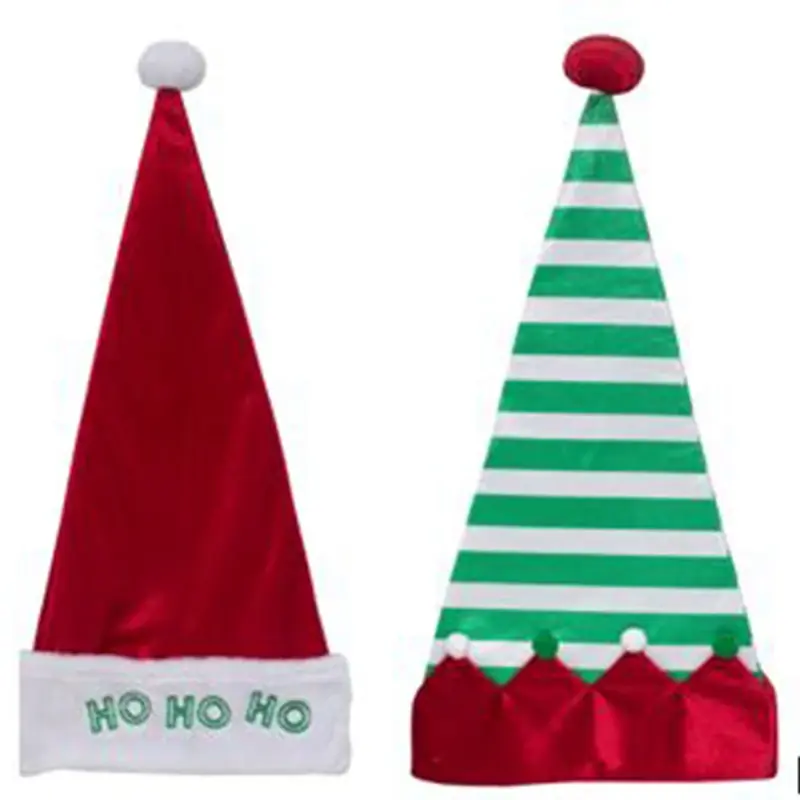 Assorted Elf/ho Ho Ho Indoor Christmas Decor 24 In. Velvet Plush