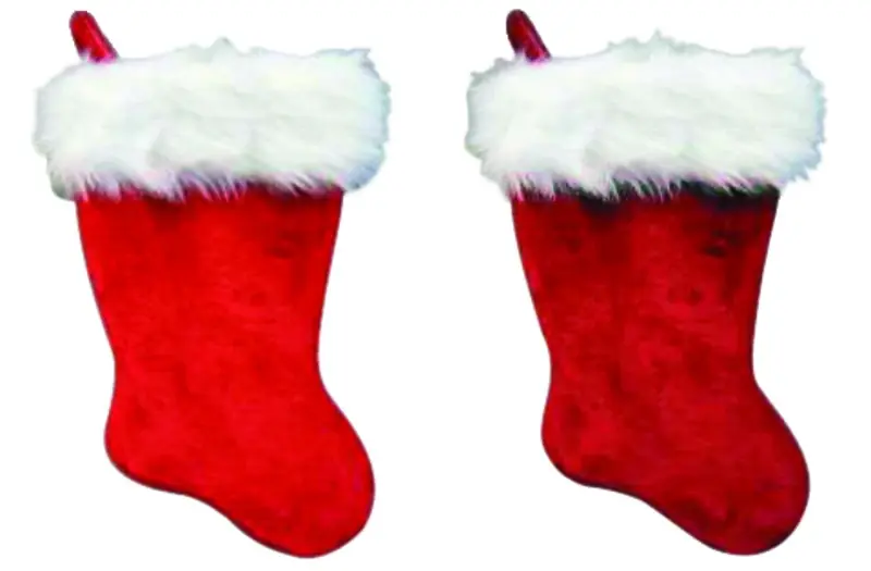 Dyno Red/White Santa Christmas Stocking 20 In.