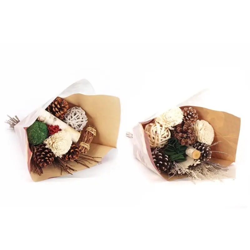 Second Nature Cozy Cabin And Christmas Traditions Bouquet 27 Inch
