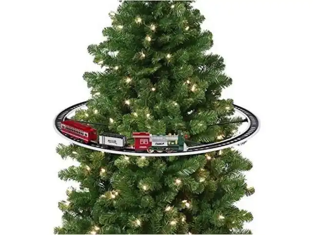 Mr Christmas Oversized Animated Train Around The Tree Holiday Decoration One Size Multi