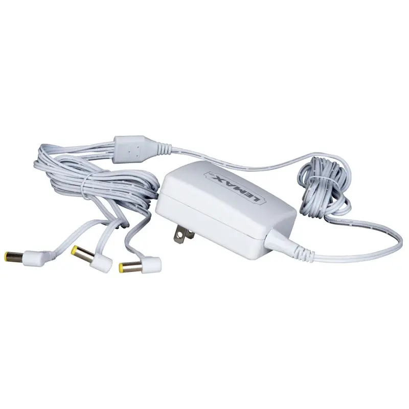 Lemax Grounded 3 Outlets AC Power Adapter 1 Pk