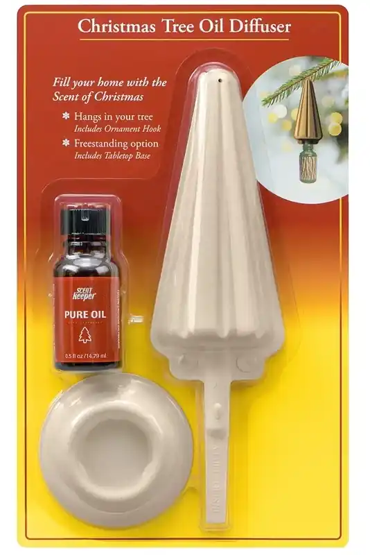 Scentree Christmas Tree Fragrance Diffuser 9 In. With Pure Oil