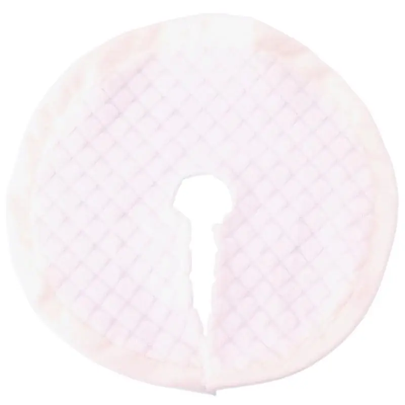 Celebrations White Polyester Christmas Tree Skirt 12 Inch