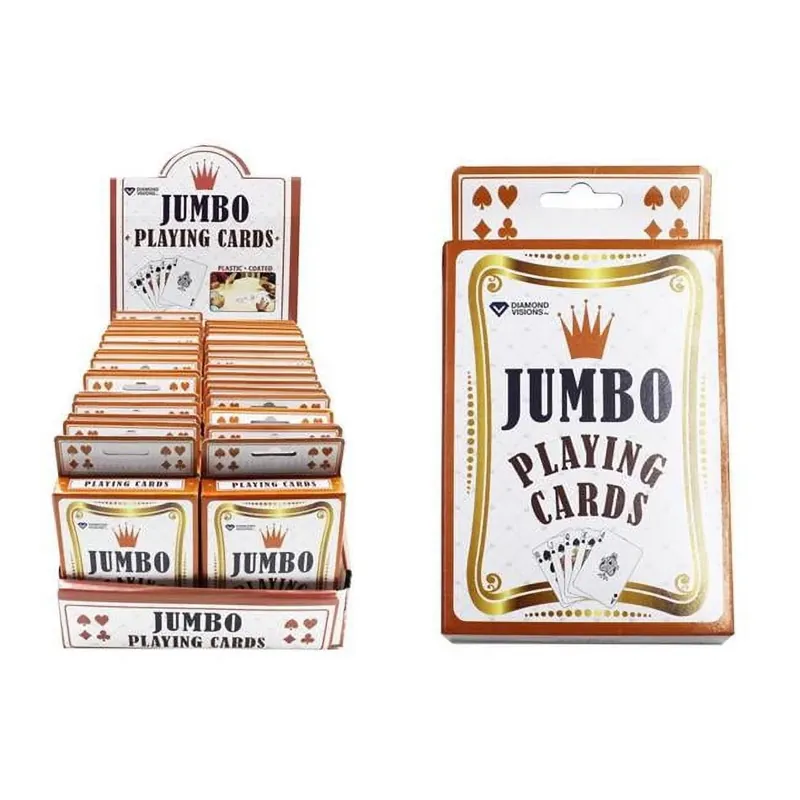 Diamond Visions Jumbo Playing Card 54 Pc