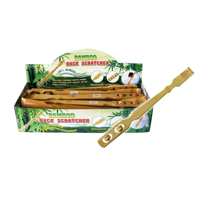 Diamond Visions Massager Back Scratcher Bamboo 1 Pk
