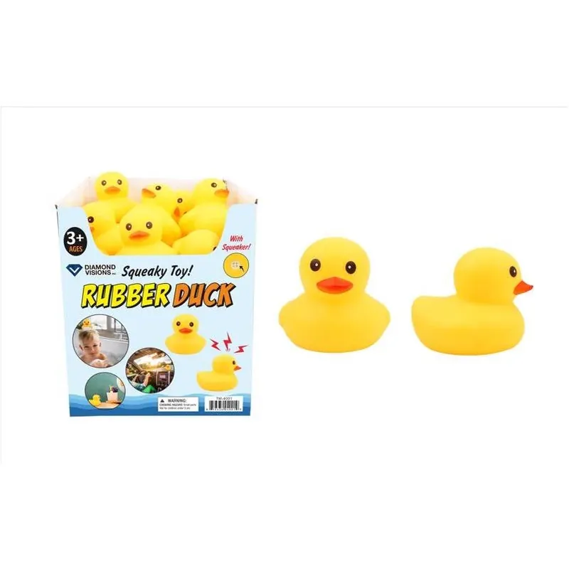Diamond Visions Rubber Duck Bath Toy – 1 Pack
