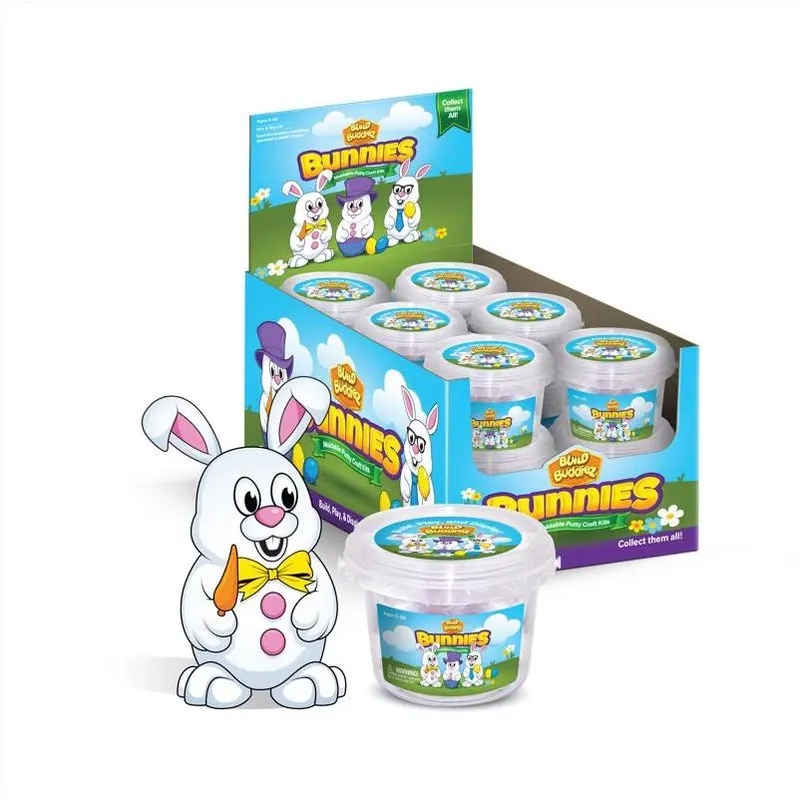 Build Buddiez Bunny Putty Novelty Toy – Creative Moldable Play Figure