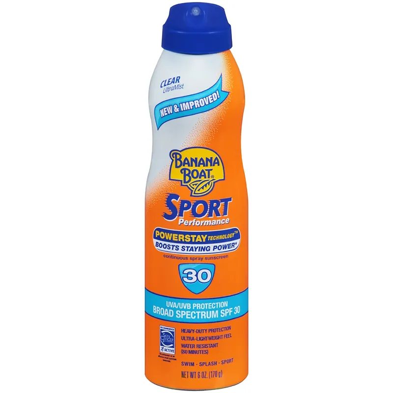 Banana Boat Sport Performance Continuous Spray Sunscreen 6 Oz 1 Pk