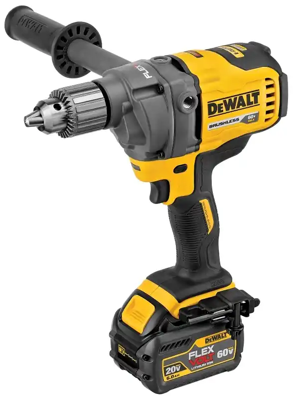60v Max Cordless Brushless 1/2 In. Mixer/drill With E-clutch System And Accessories